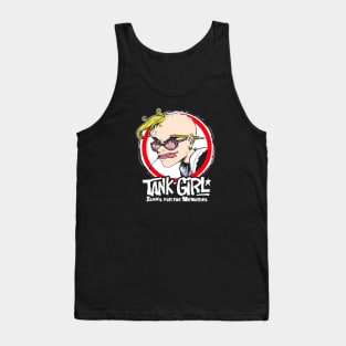 Tank Girl Circle (Black Print) Tank Top